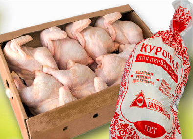 لحم دجاج مبرد / مجمد (دجاجة كاملة، الدجاج اللاحم وأجزاؤه)